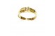 Anillo de oro bicolor con brillantes