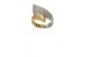 Anillo de Oro Blanco Brillantes