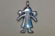 Colgante de plata niña