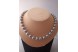 Collar Perlas Grises